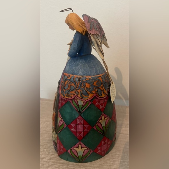 Jim Shore 2005 Heartwood Creek "A Star Shall Guide Us" Angel Nativity Figurine - Picture 6 of 11